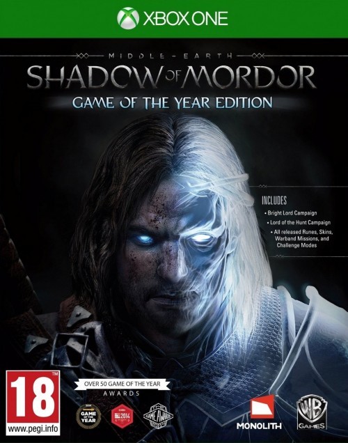 Middle-earth Shadow of Mordor Game Year EditionXBOX ONE