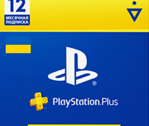 Подписка PS Plus 12 мес Essential для PS Store Украина