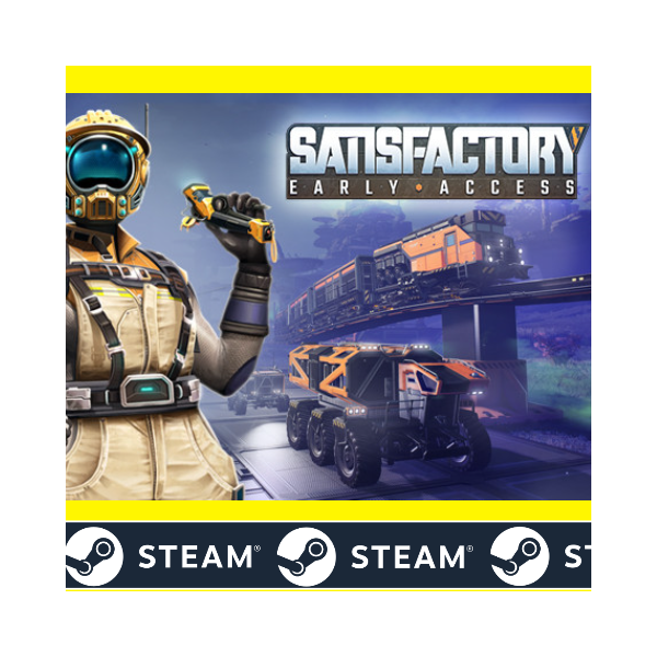 ⭐ Satisfactory — STEAM (Region free)