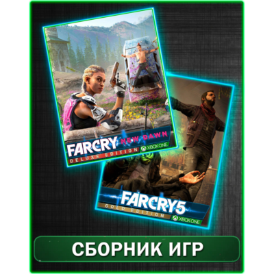 Far Cry 5 Gold Edition,Far Cry New Dawn Deluxe XBOX ONE