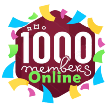 1k Telegram online Members