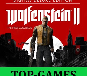 Обложка Wolfenstein II The New Colossus Deluxe | Steam | Global