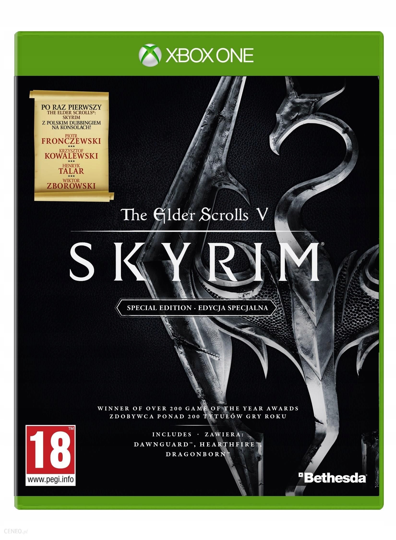 Skyrim V the Elder Scrolls Special Edition XBOX ONE