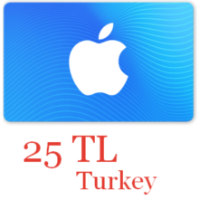 iTunes 25 TL - Turkey ✅