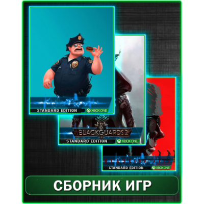 Black The Fall,Blackguards 2,Beat Cop XBOX ONE