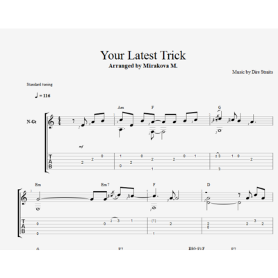 Dire Straits - Your Latest Trick