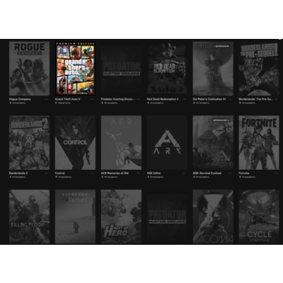 Аккаунт EpicGames / Red Dead 2 / Control / GTA 5