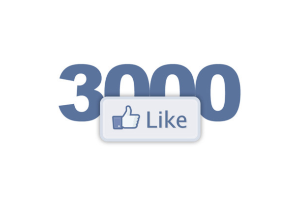 ✅ ❤️ 3000 Лайков на страницу FACEBOOK для Бизнеса [3К]