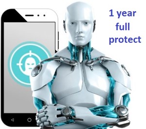 Обложка ESET Mobile Security for Android  1 год 1 устройство