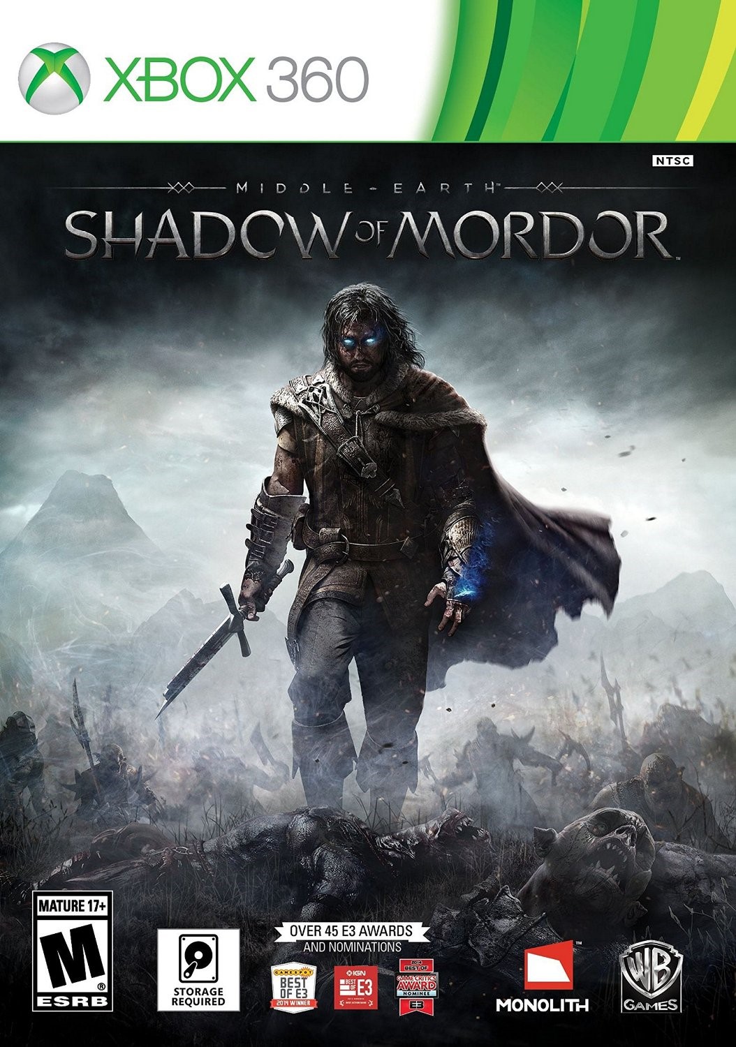 Обложка Middle-earth Shadow of Mordor XBOX 360