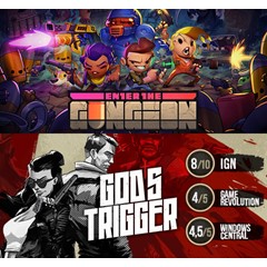 Enter the Gungeon + God&acute;s Trigger | EPIC GAMES | ПОЧТА