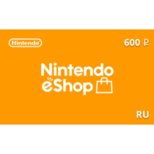 🔥 GIFT CARD NINTENDO ESHOP 600 RUB [RU] RUSSIA