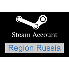 New Steam Account (Region Russia / Full access)