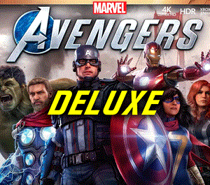 Обложка Marvel`s Avengers Мстители - Deluxe (XBOX ONE + SERIES)