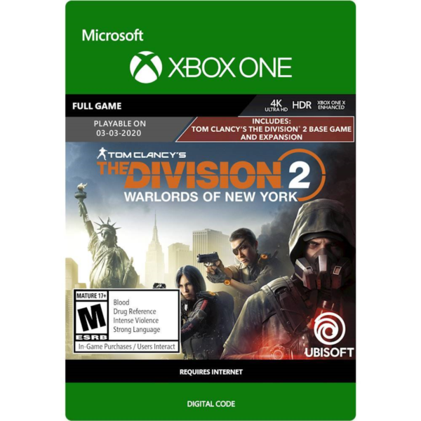 Издание The Division 2: Воители Нью-Йорка XBOX Ключ