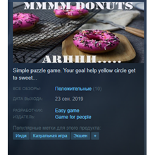 mmmmm donuts arhhh Steam Key Region Free