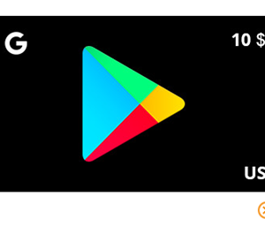 Обложка Google Play Gift Card 10$  ( USA)