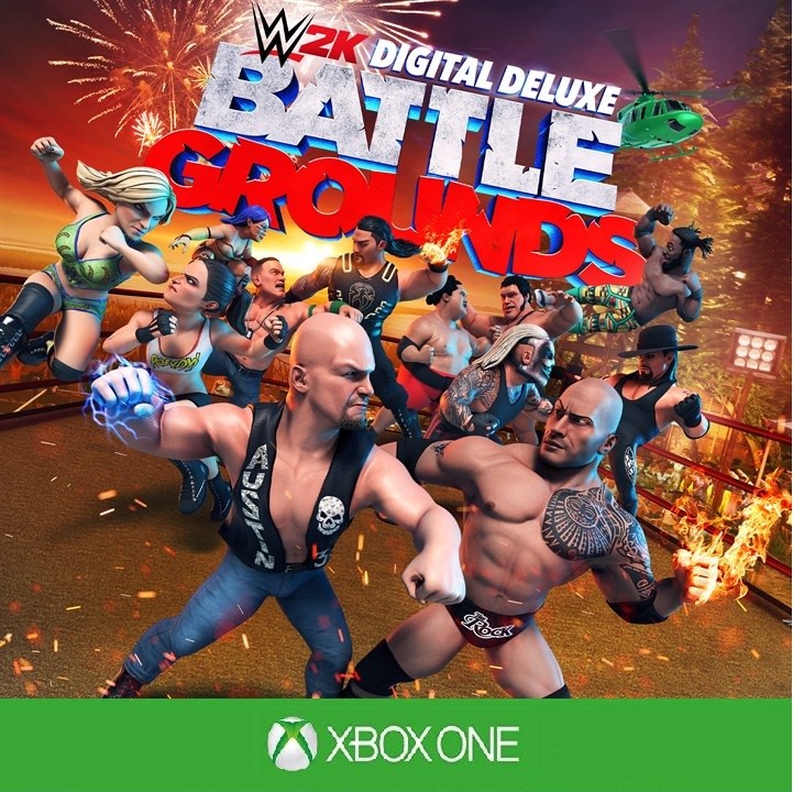 WWE 2K Battlegrounds Deluxe Edition Xbox one