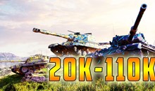 World of Tanks 20к-110к боев+подарок+бонус