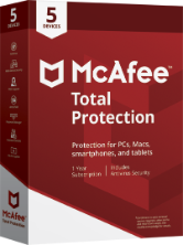 McAfee Total Protection 5 Устройство 1 год