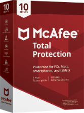 McAfee Total Protection 10 Устройство 1 год