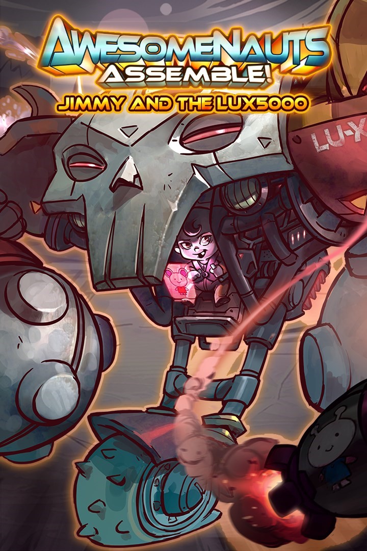 Купить Персонаж — Jimmy and the LUX-5000 - Awesomenauts Assemble!