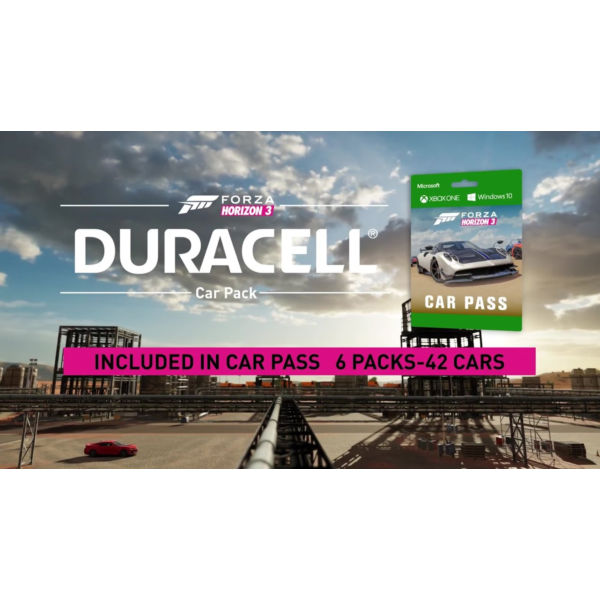 Набор машин Duracell для Forza Horizon 3 XBOX l PC