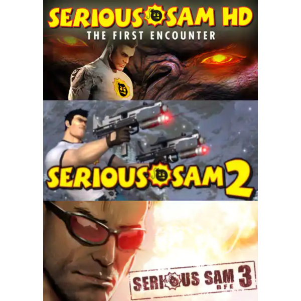 Serious Sam HD + Serious Sam 2 + Serious Sam 3 BFE GOLD