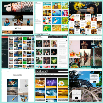 Сборка wordpress  шаблонов для фотографов