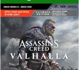Обложка ?Assassin`s Creed: Вальгалла Ultimate [XBOX ONE & X|S]