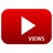 100 просмотров (views) YouTube