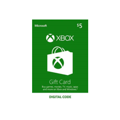 XBOX 5 USD - ТОЛЬКО ДЛЯ АККАУНТОВ СО СТРАНОЙ США