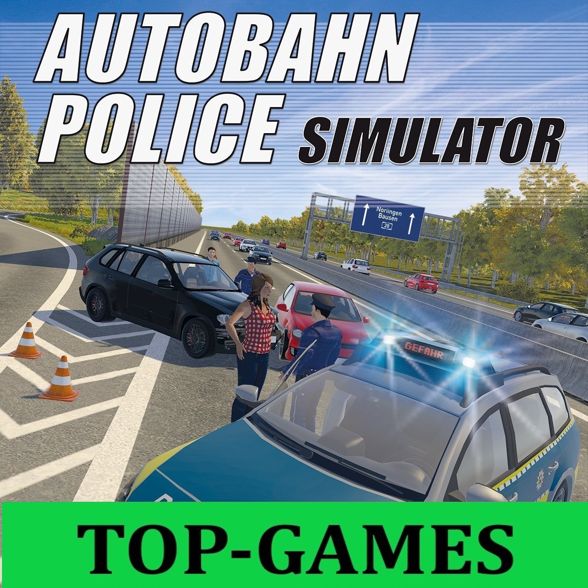 Скриншот Autobahn Police Simulator | Steam | Region Free
