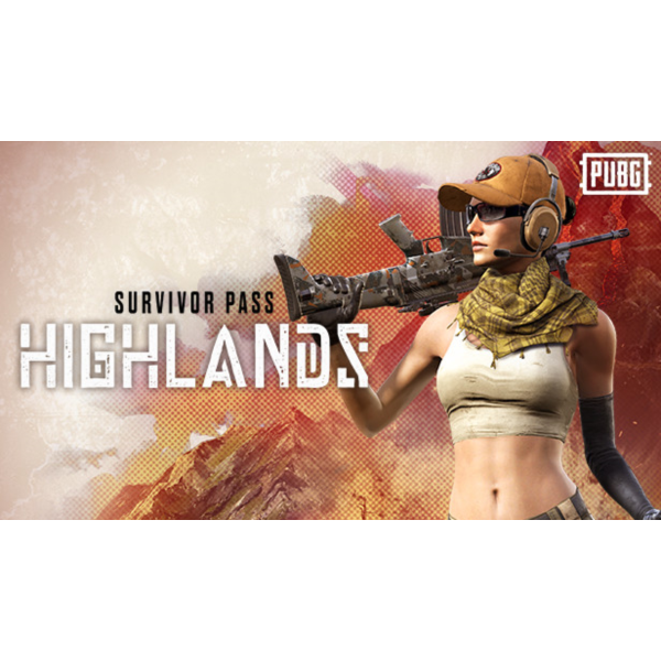PUBG — Survivor Pass: Highlands (Глобальный ключ Steam)