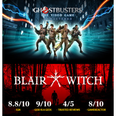 🔥Ghostbusters: The Video Game Remastered + Blair Witch