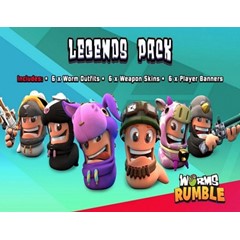 Worms Rumble: DLC Legends Pack (Steam KEY) + ПОДАРОК