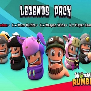 Worms Rumble: DLC Legends Pack (Steam KEY) + ПОДАРОК