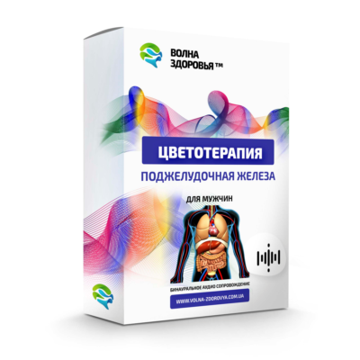 Цветотерапия  - Поджелудочная железа.  Для мужчин