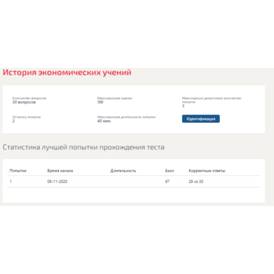 История экономических учений.Тест Синергия 2020г.