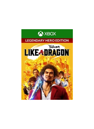 Yakuza Like a Dragon Legendary Hero Edition Xbox One