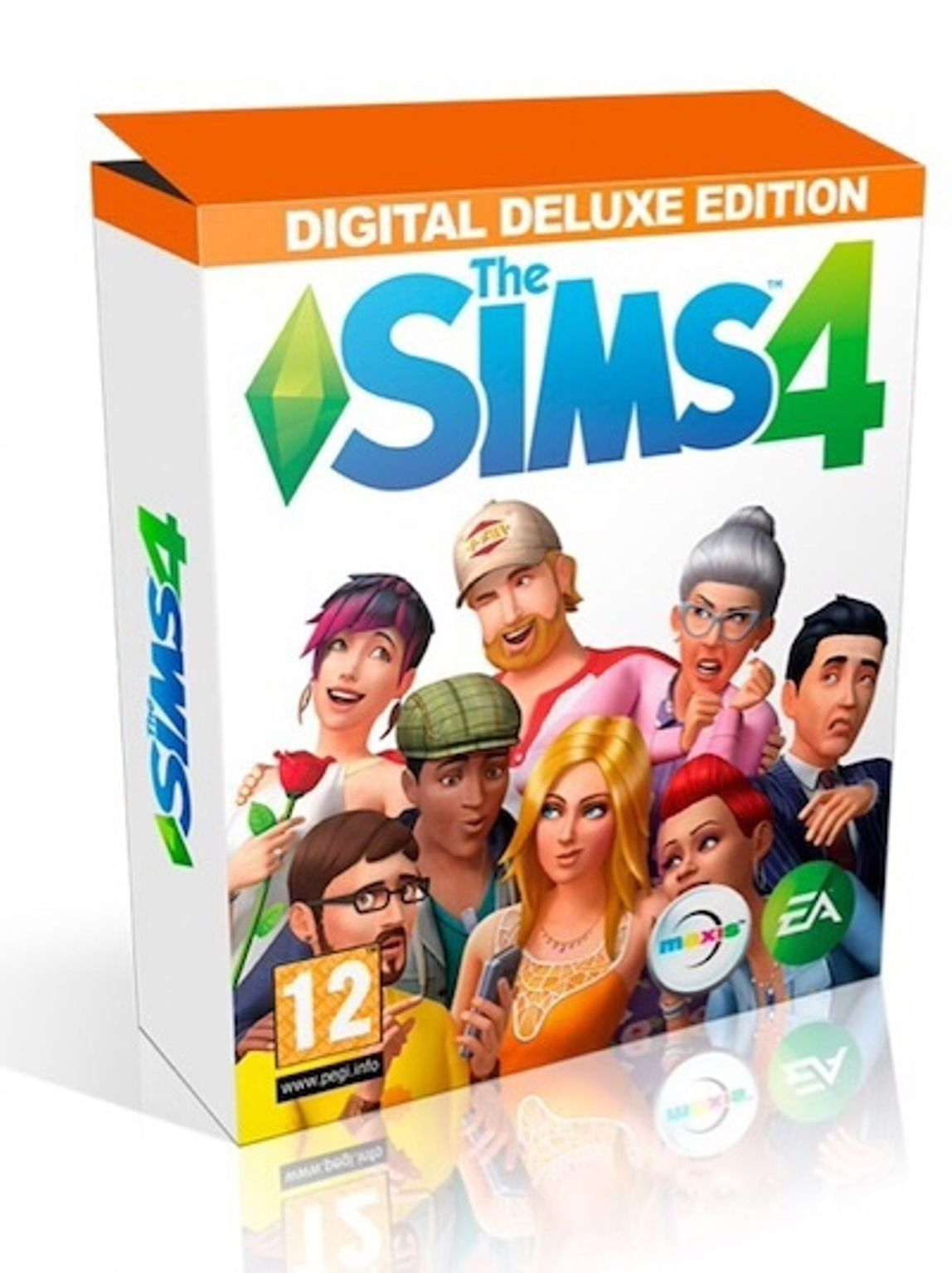 4 digital. The SIMS™ 4 издание Digital Deluxe. The SIMS 4 диск DVD. Симс 4 диск. SIMS 4 Deluxe Edition.