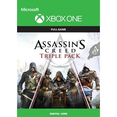 ✅ ASSASSIN´S CREED TRIPLE PACK XBOX ONE 🔑КЛЮЧ