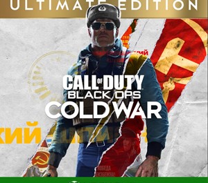 Обложка Call of Duty Black Ops Cold War - Ultimate Xbox one