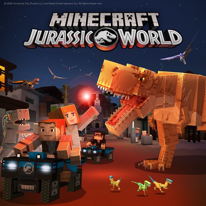 Обложка Minecraft - Jurassic World DLC XBOX [ Code 🔑 Key ]