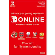 Nintendo Switch Online Family Membership 12 MONTHS EU
