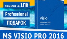 Microsoft Visio Professional 2016-1pc