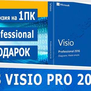 Microsoft Visio Professional 2016-1pc