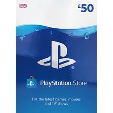💣 PlayStation Network Wallet Top Up £50 (UK) PSN
