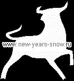 Bull stencil 1 (symbol of 2021)
