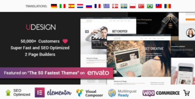 uDesign [4.7.2] - Русификация премиум темы 🔥💜
